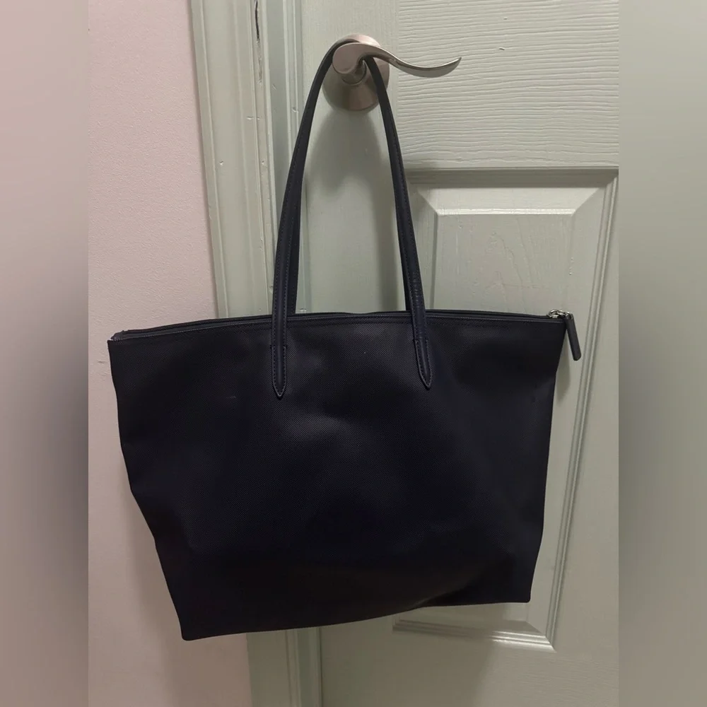 Lacoste Women's Navy Tote Bag - Picture 3 of 13